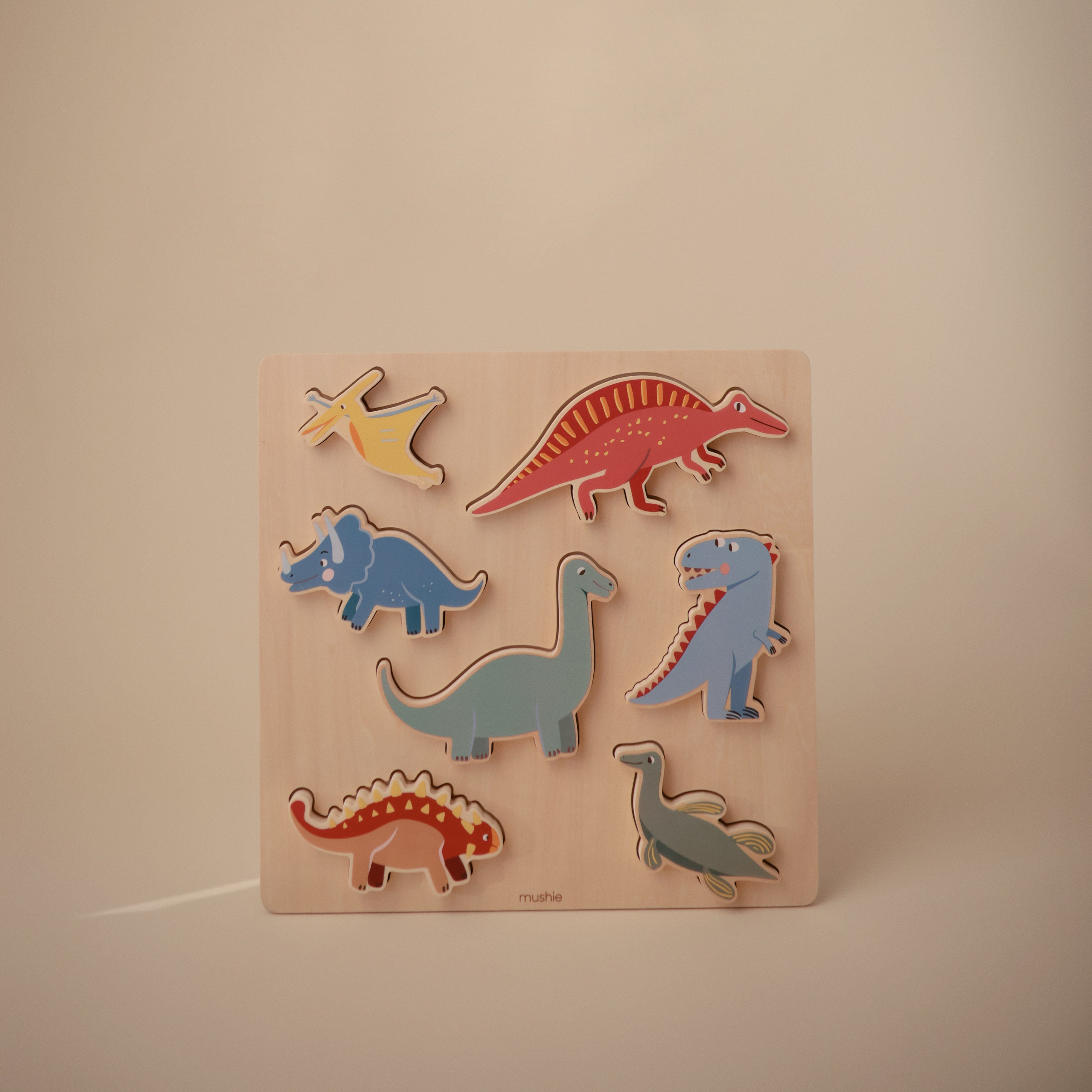 Image of Wooden Dino Puzzle